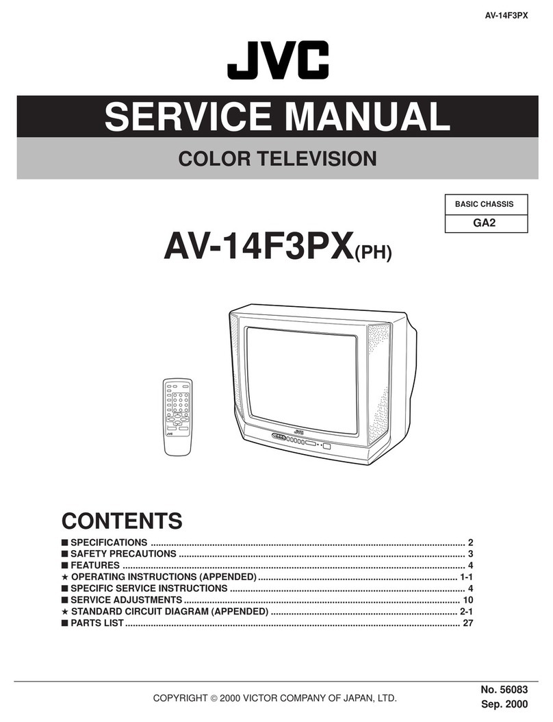 JVC AV-14F3PX User manual