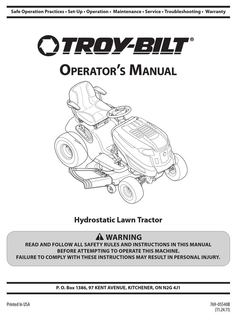 Troy-Bilt Q92KP 60-1880 User manual