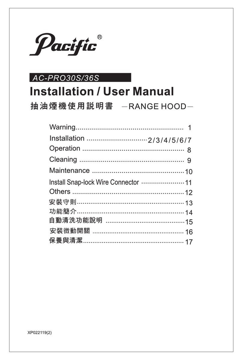 Pacific AC-PRO30S Installation & user manual