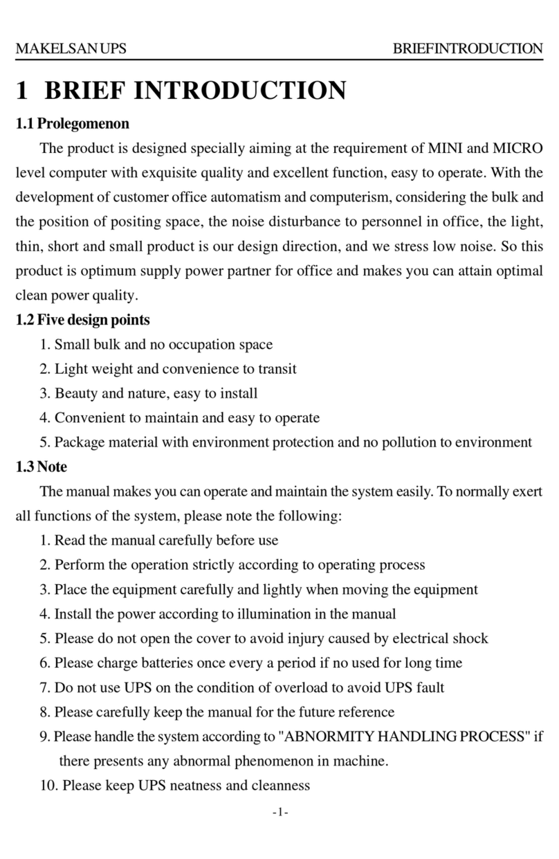 MAKELSAN 1K User manual