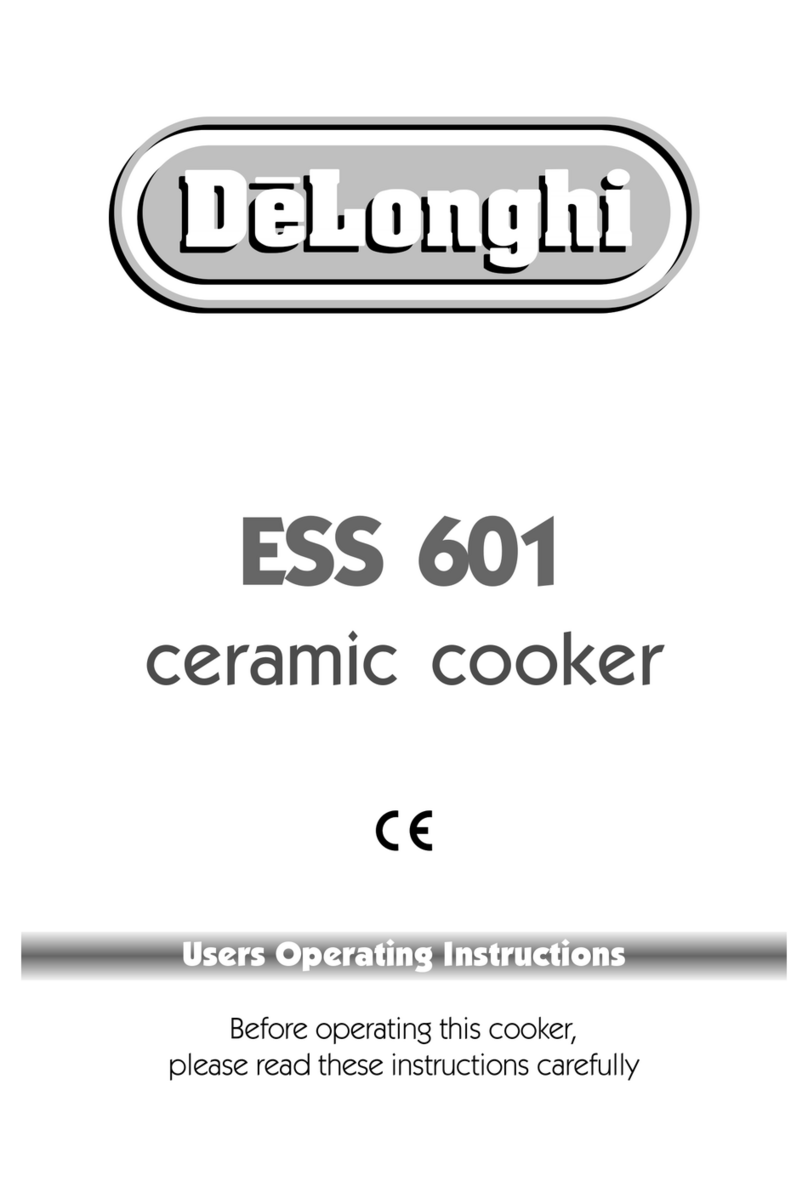 DèLonghi ESS 601 User operating instructions