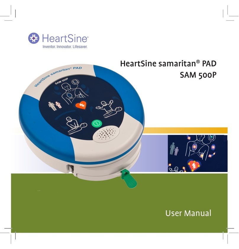 HeartSine samaritan PAD SAM 500P user manual