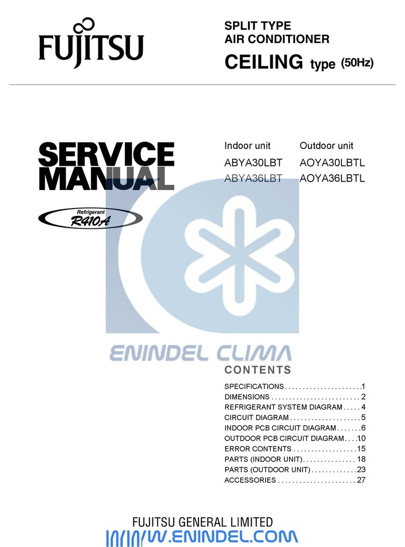 Fujitsu ABYA30LBT User manual