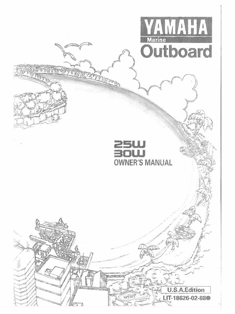 Yamaha Outboard 25W owner's manual