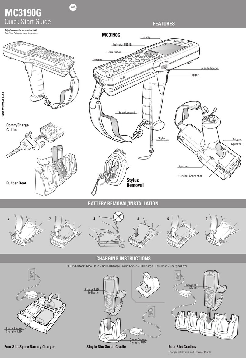Motorola MC3190G User manual