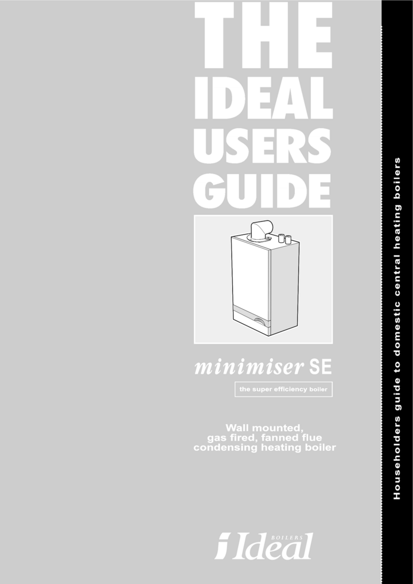 Ideal Boilers minimiser SE 40 User manual