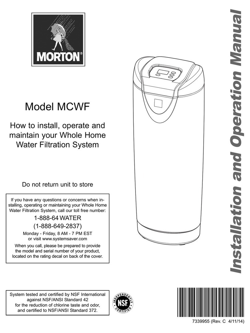 Morton MCWF Installation and operation manual