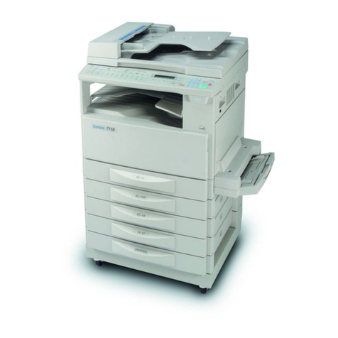 Konica Minolta 7115 Service manual