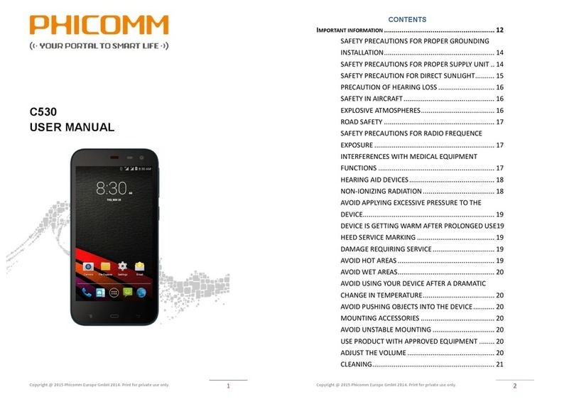 PHICOMM C530 User manual