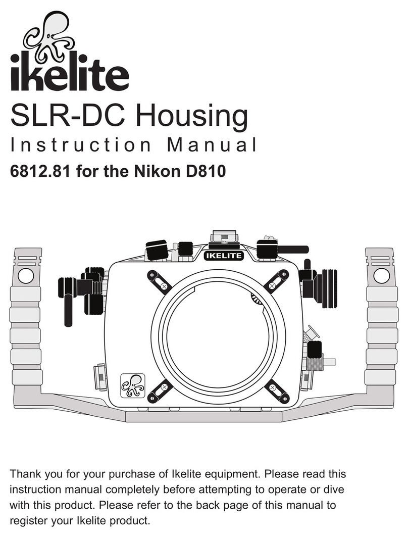 Ikelite SLR-DC Housing User manual