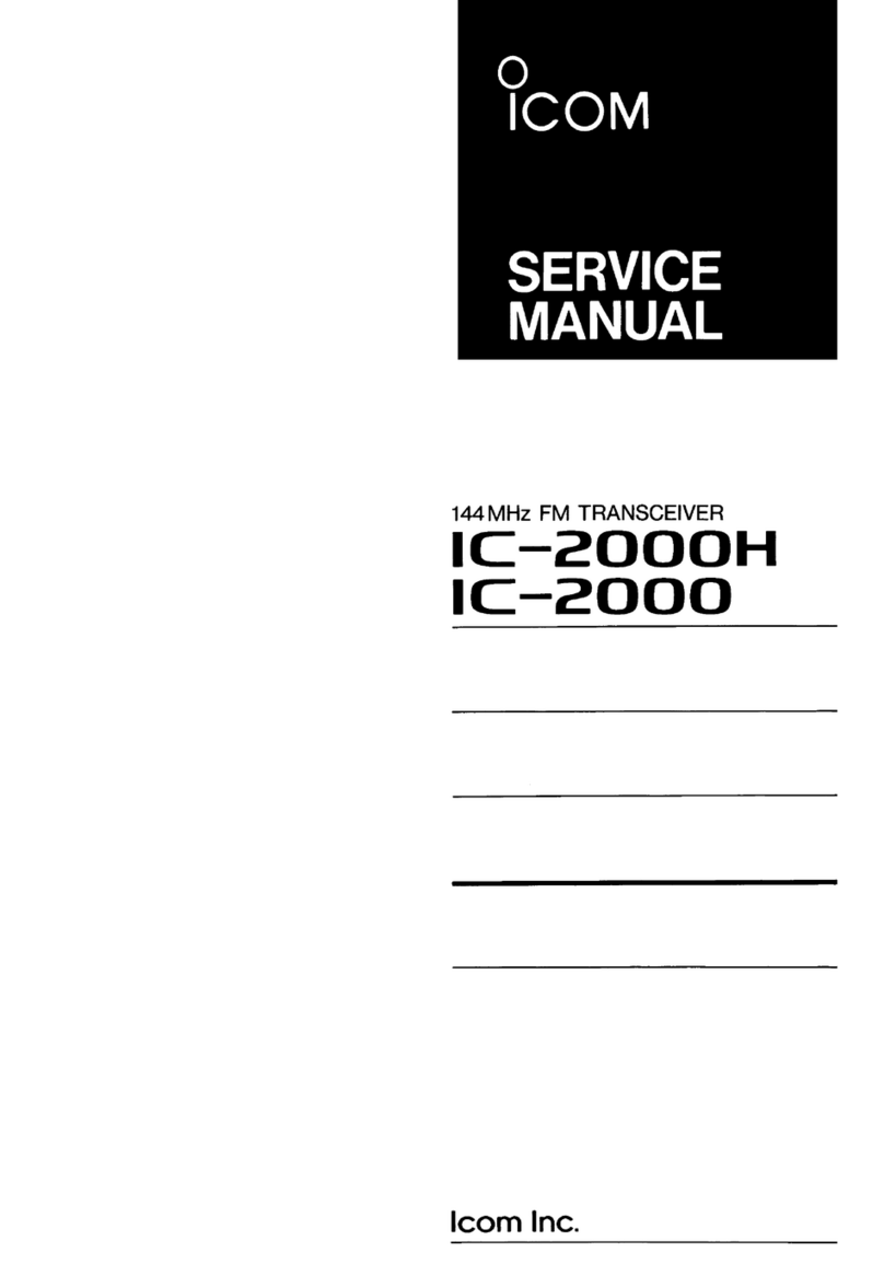 Icom IC-2000H User manual
