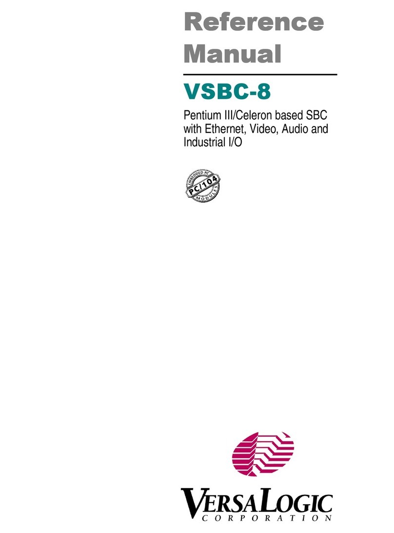 VersaLogic VSBC-8 User manual