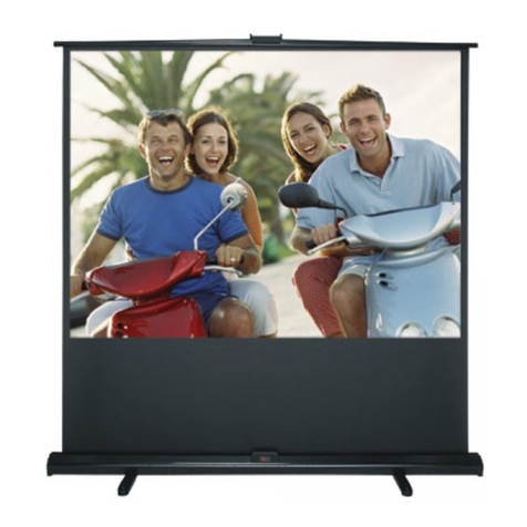 Grandview Pull Up Portable Screen User manual