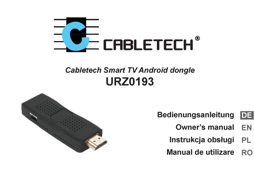 Cabletech URZ0193 User manual