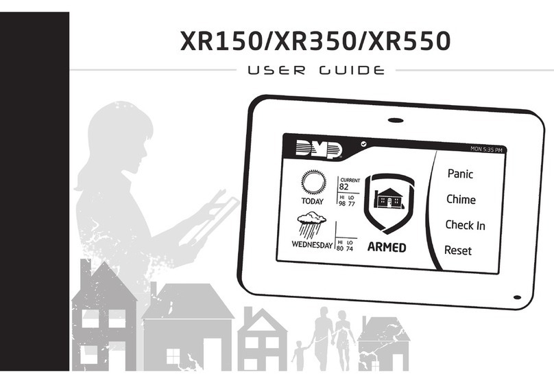 Digital Monitoring Products XR150 User manual