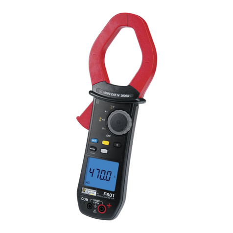 Chauvin Arnoux F601 user manual
