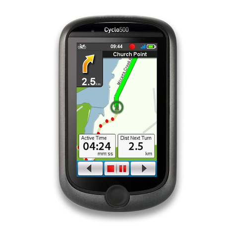 Magellan Cyclo 500 Series User manual