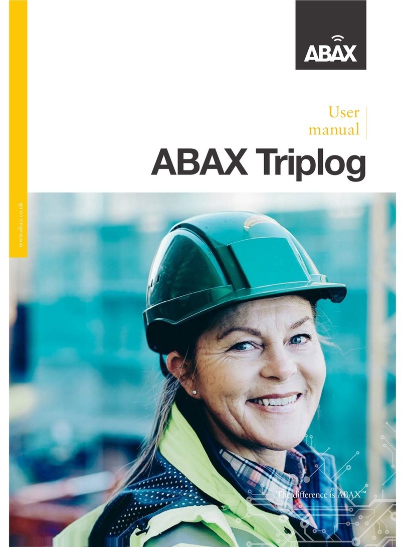 Abax Triplog user manual