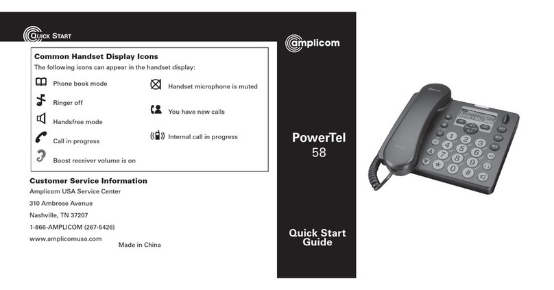 Amplicom PowerTel 58 User manual