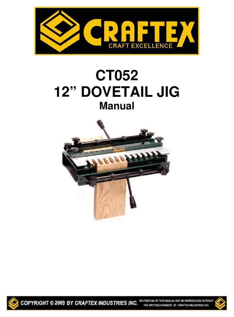 Craftex CT052 User manual