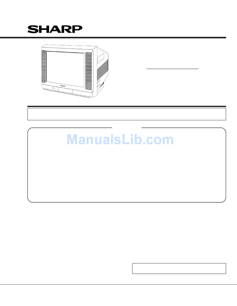 Sharp 20F540 XFlat User manual