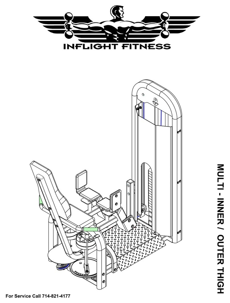 Inflight Fitness Multi-inner Assembly manual