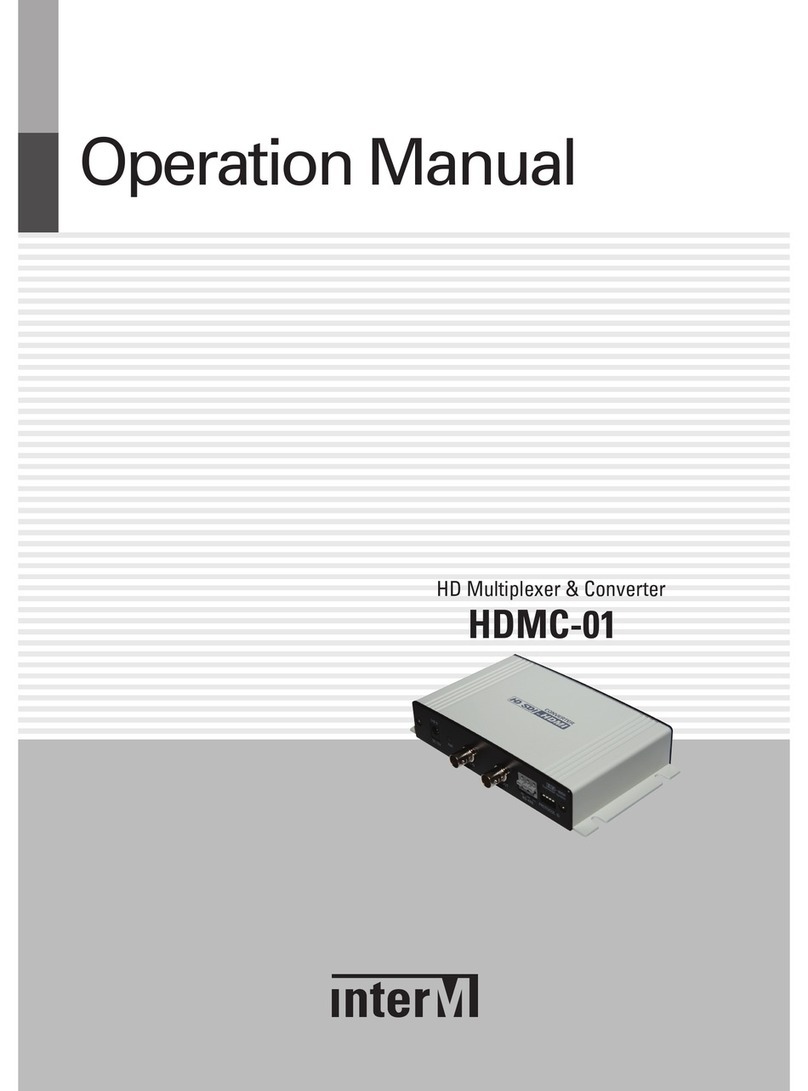 Inter-m HDMC-01 Operation manual