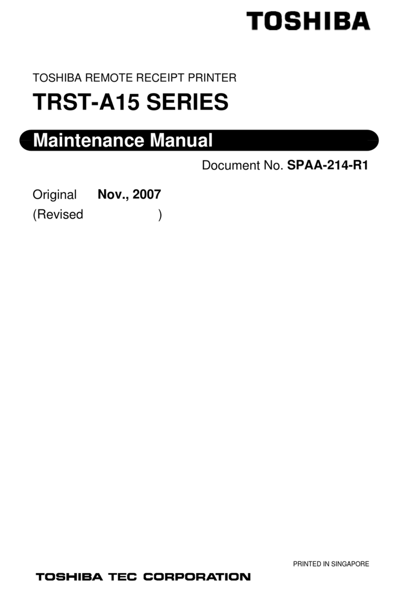 Toshiba TRST-A15 SERIES User manual