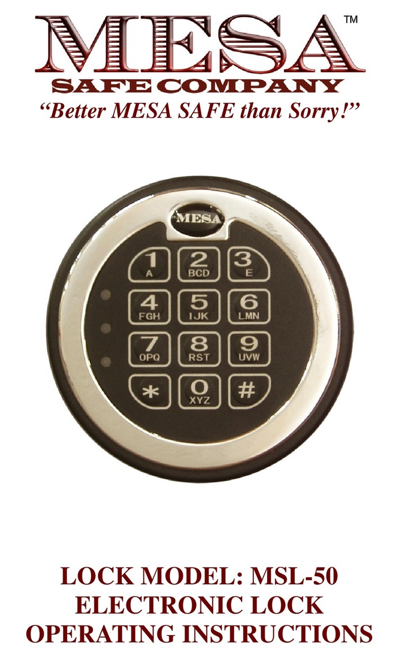 Mesa MSL-50 operating instructions
