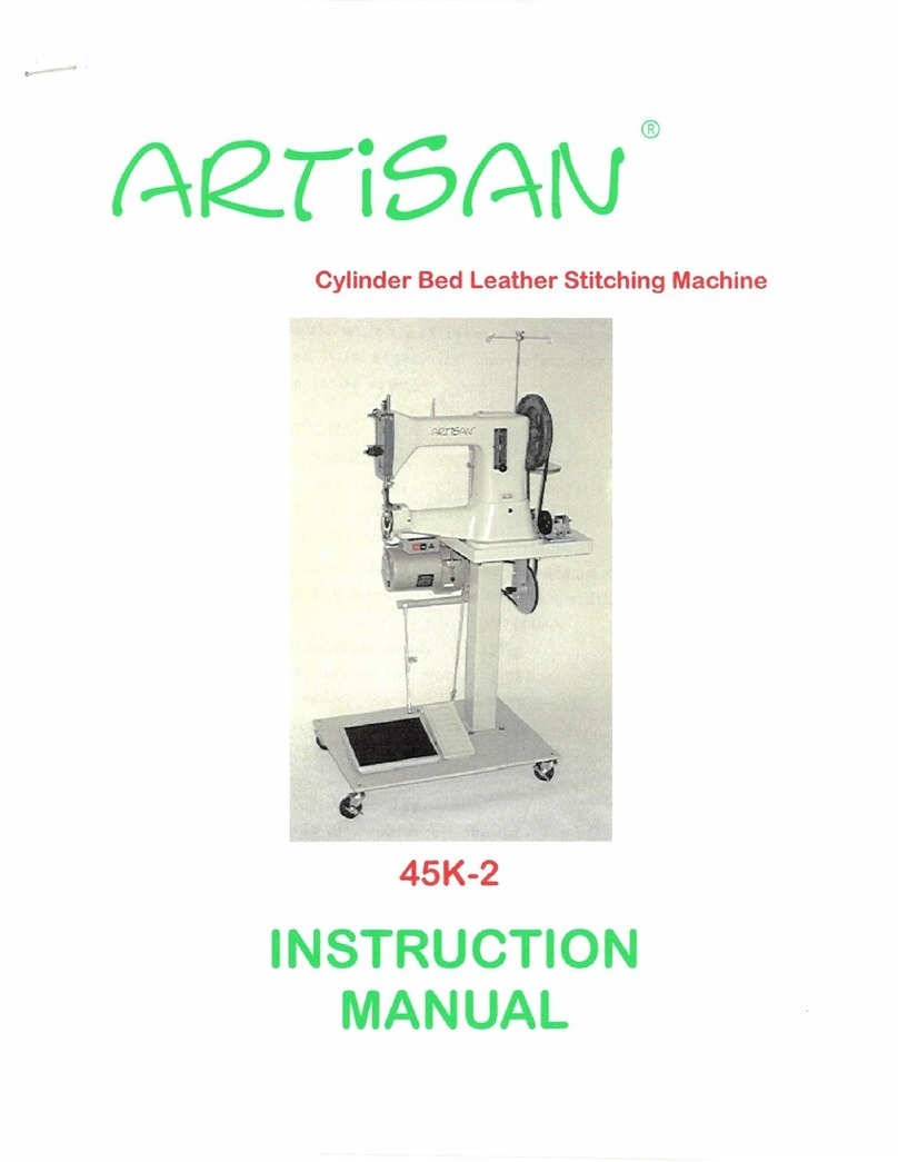 artisan 45K-2 instruction manual