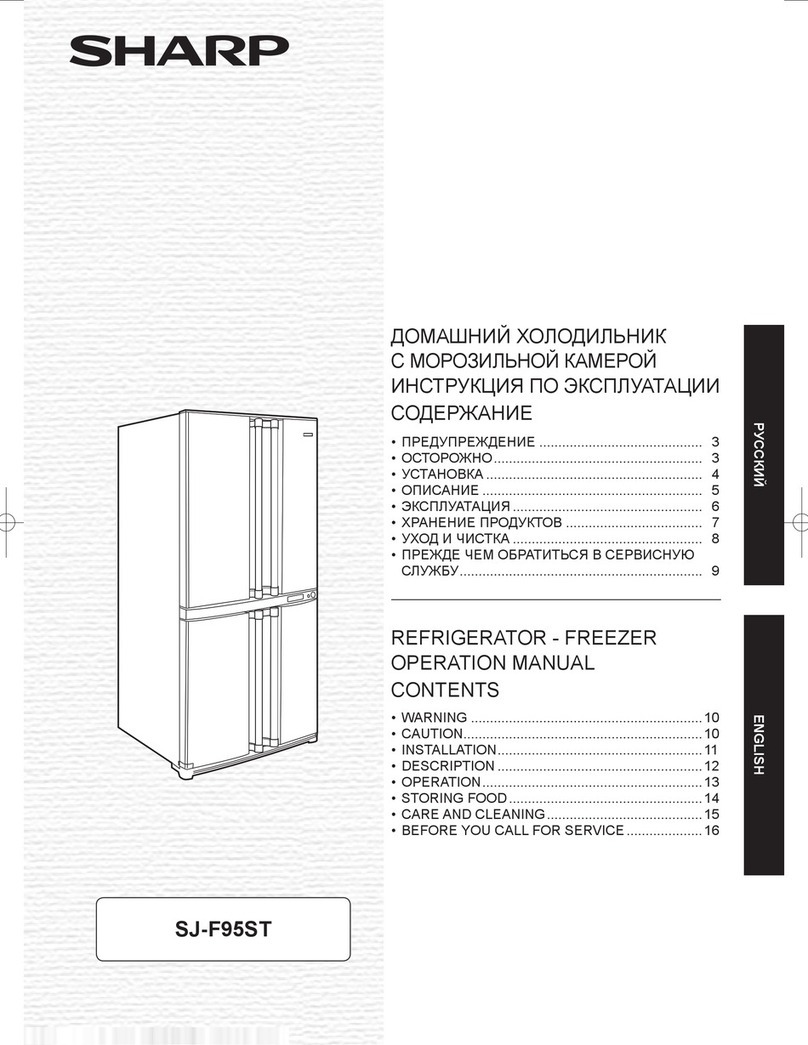 Sharp SJ-F95ST User manual