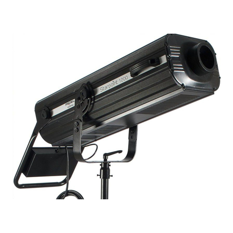 PROEL STARPOINT 1200 user manual