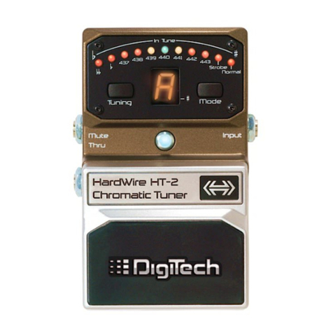 digi-tech HardWire HT-2 owner's manual