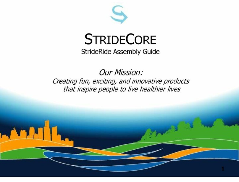 StrideCore StrideRide Assembly guide