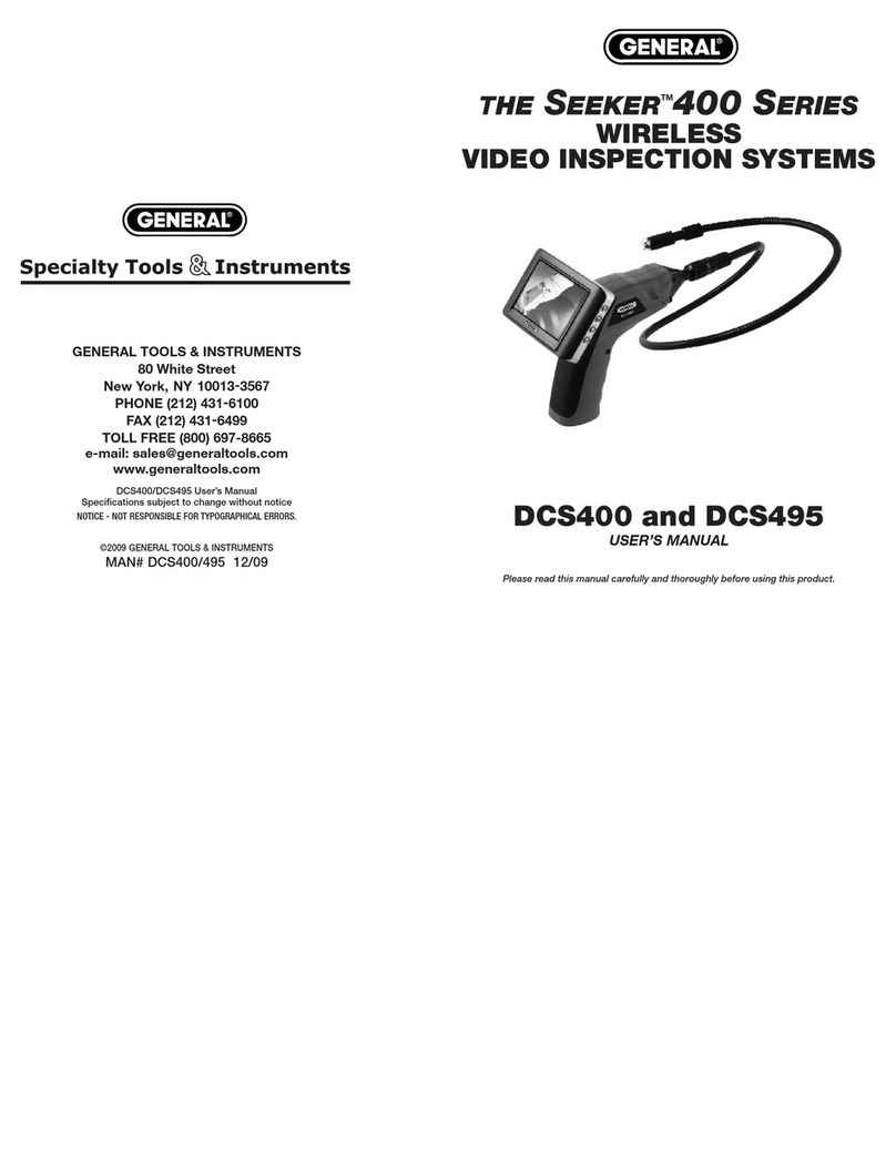 General Seeker DCS400 user manual