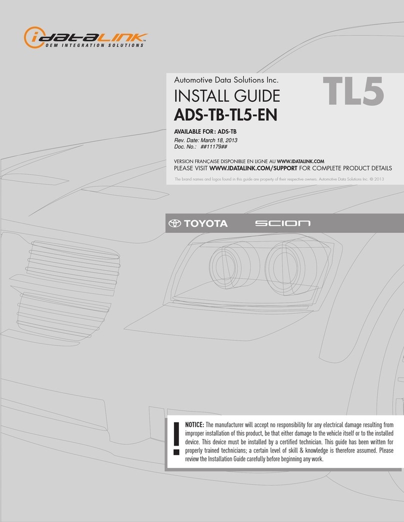 iDataLink ADS-TB-TL5-EN install guide
