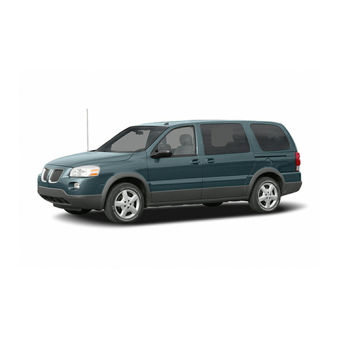Pontiac 2005 Montana SV6 User manual