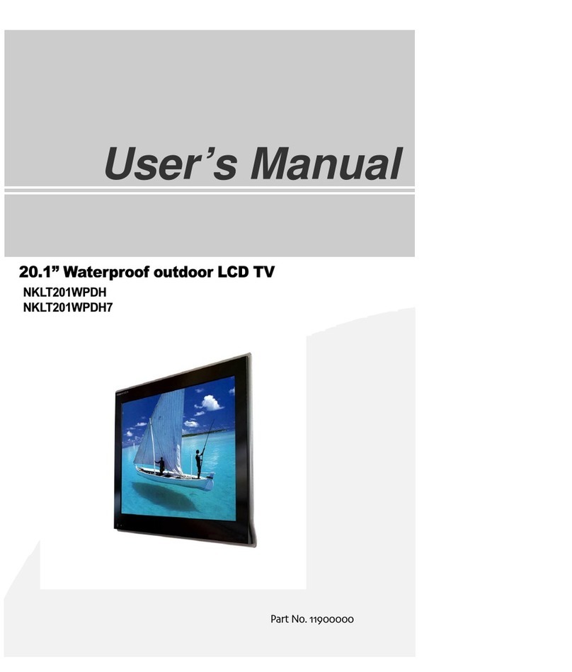 Nanov Display NKLT201WPDH User manual