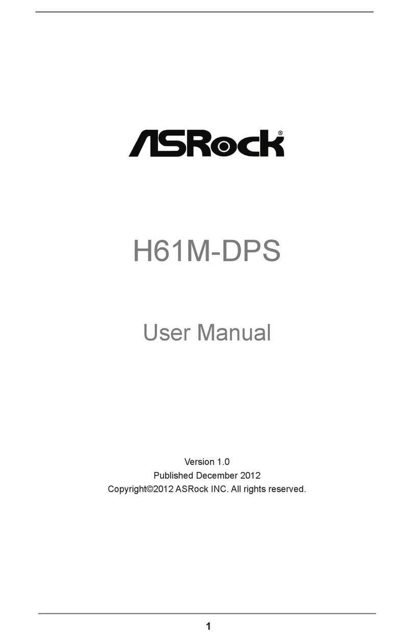 ASROCK H61M-DPS user manual