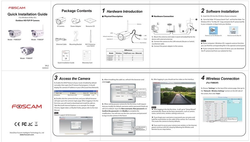 Foscam FI9803EP User manual
