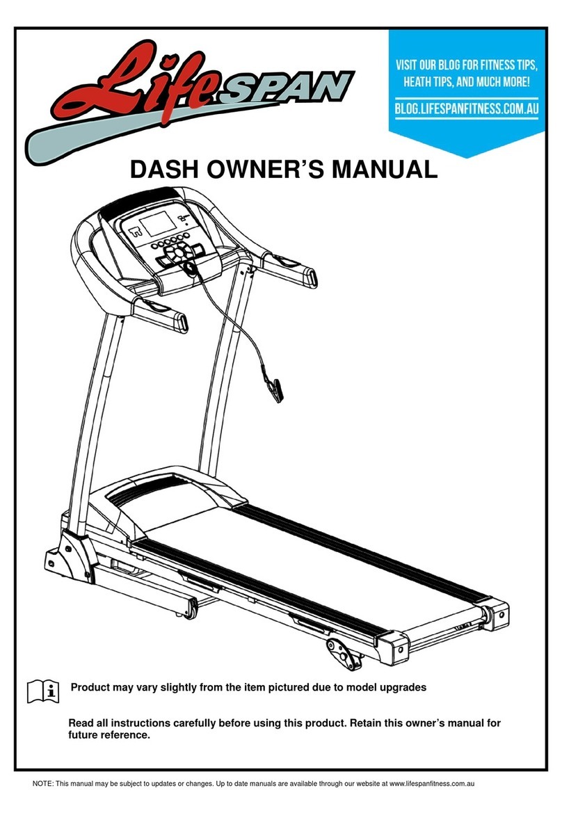Life Span Dash User manual Life Span Dash User manual