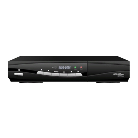 GEOSATpro HDVR1200 manual