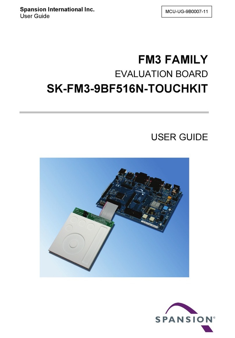 Spansion SK-FM3-9BF516N-TOUCHKIT user guide Spansion SK-FM3-9BF516N-TOUCHKIT user guide