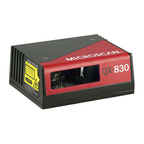 Microscan QX-830 User manual