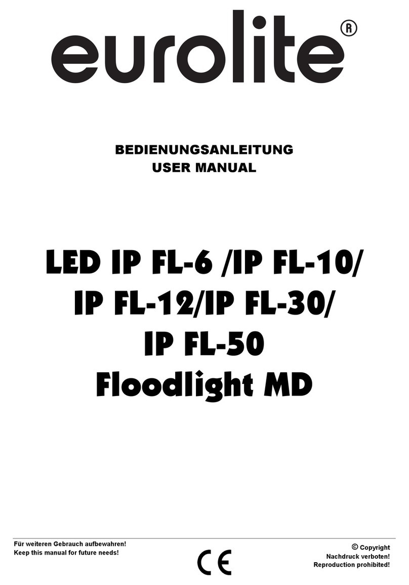 EuroLite LED IP FL-6 Floodlight MD user manual