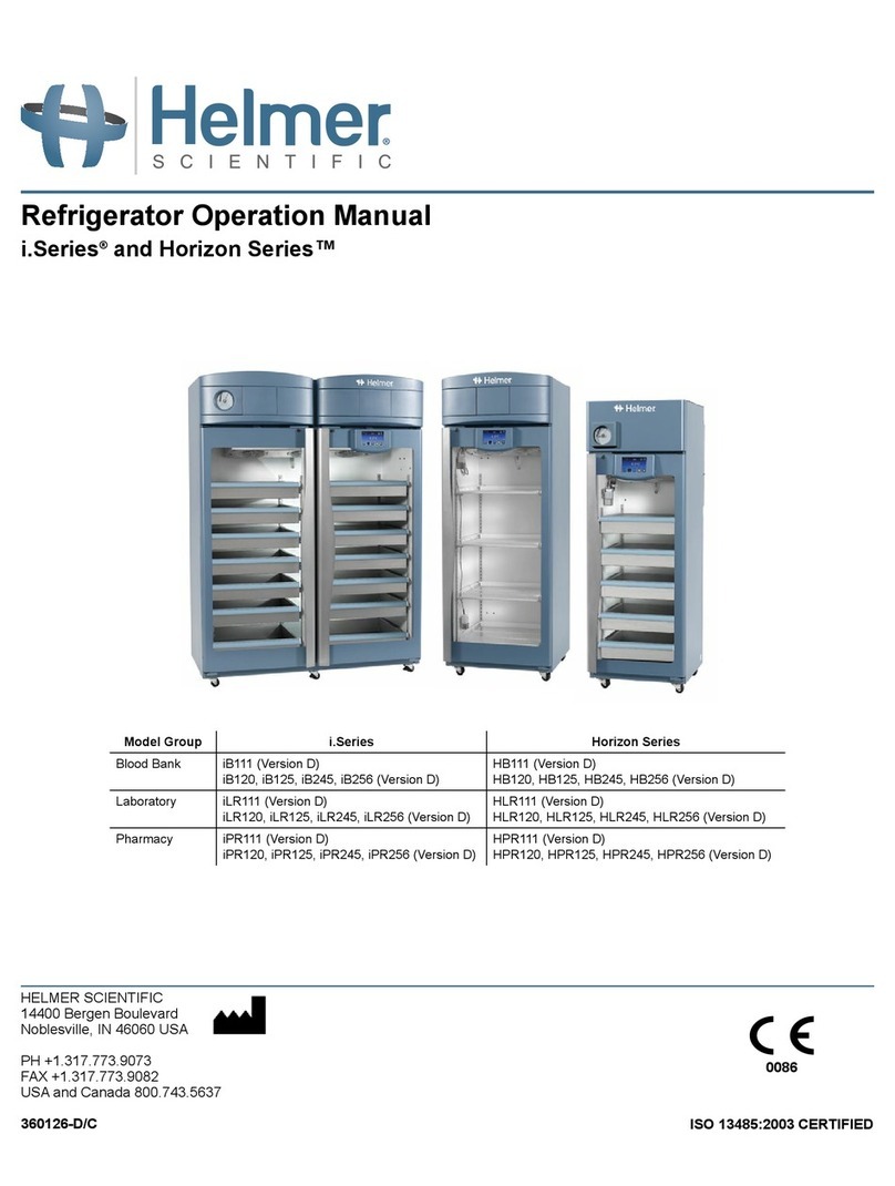 Helmer i.series User manual Helmer i.series User manual