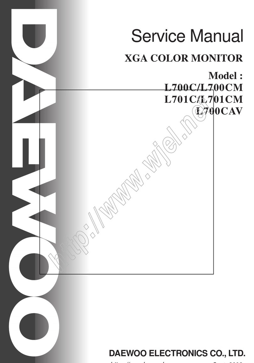 Daewoo L700C User manual