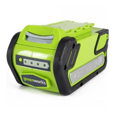GreenWorks 29652 owner's manual