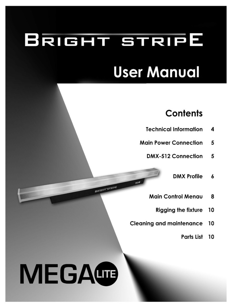 MegaLite Bright Stripe user manual
