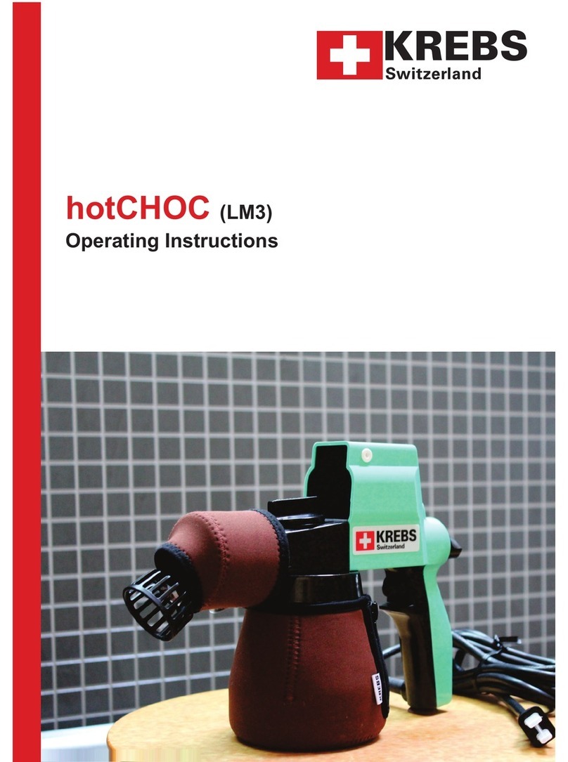 KREBS hotCHOC User manual